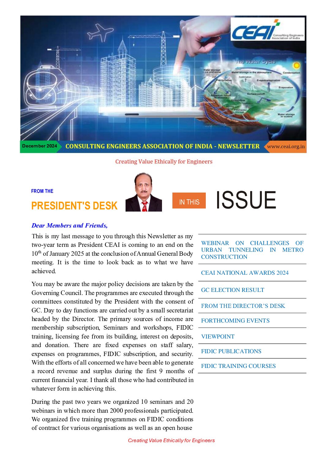 CEAI Newsletter DEC, 2024