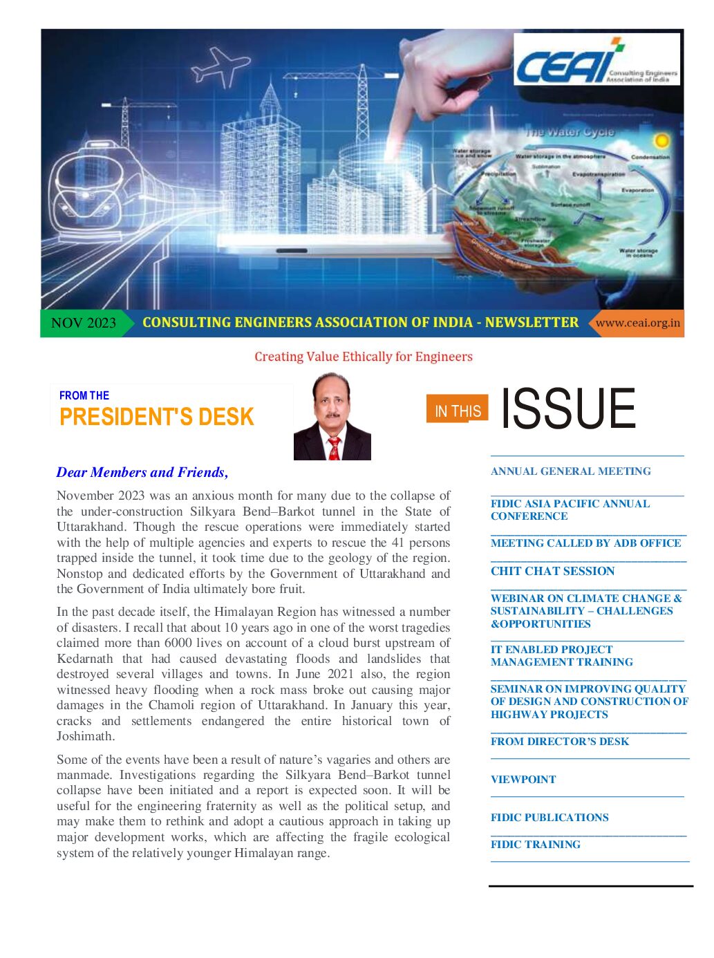 CEAI Newsletter NOV, 2023