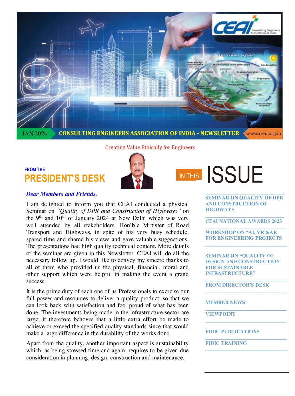 CEAI Newsletter JAN, 2024