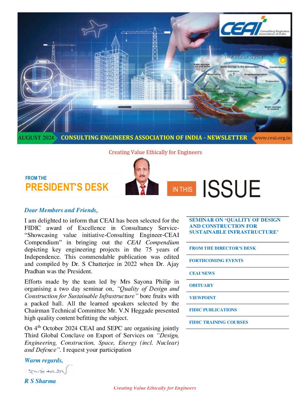 CEAI Newsletter AUGUST, 2024