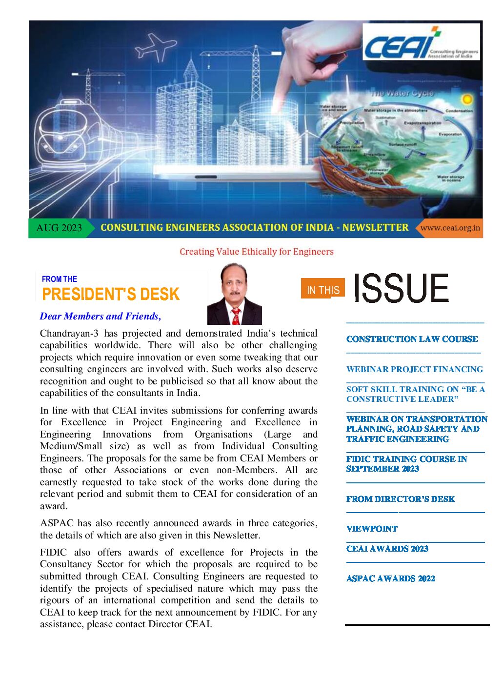 CEAI Newsletter AUG, 2023