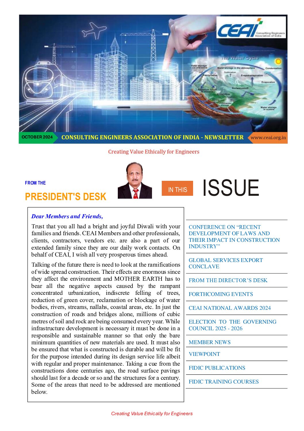CEAI Newsletter OCTOBER, 2024