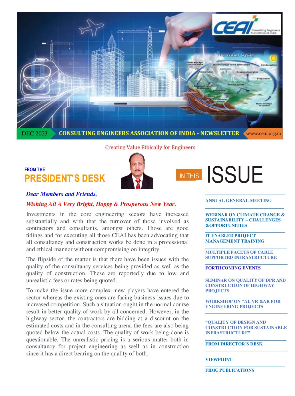 CEAI Newsletter DEC, 2023