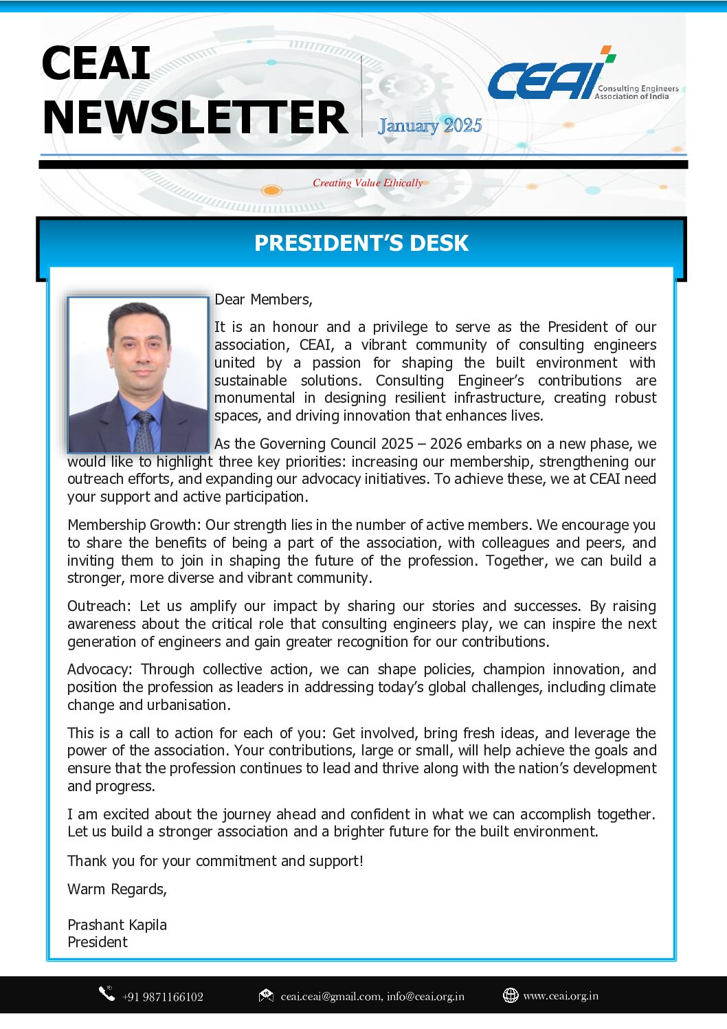 CEAI Newsletter JAN, 2025